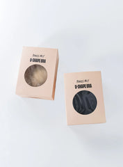 U Shape Backless Bra Black