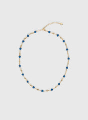 Abagail Gemstone Necklace Gold