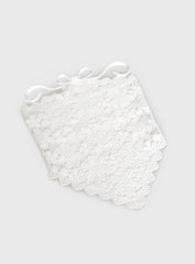 Pinot Lace Hair Scarf White
