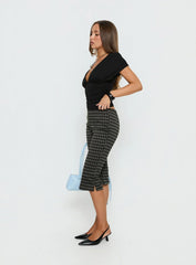Lights Are Off Capri Pants Multi