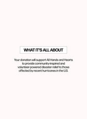 Donate 1 USD to Support Hurricane Relief