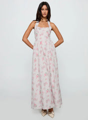Sunfields Halter Maxi Dress Multi