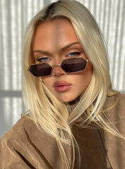 Coast To Coast Sunglasses Gold Black