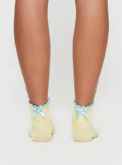 Lanter Socks Lemon Blue
