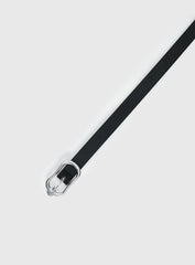 Ashtin Belt Black Silver