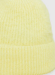 Kalyn Fluffy Beanie Lemon