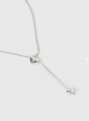 Consideration Necklace Silver