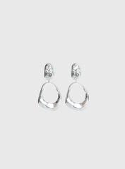 Whirl Earrings Silver