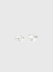 Emberglow Ring Pack Silver
