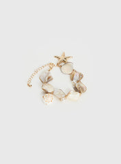 Amplitude Shell look Bracelet Gold