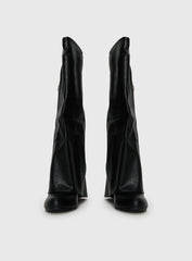Ritz Knee High Boots Black