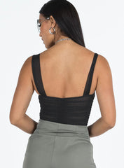 Kalmia Bodysuit Black
