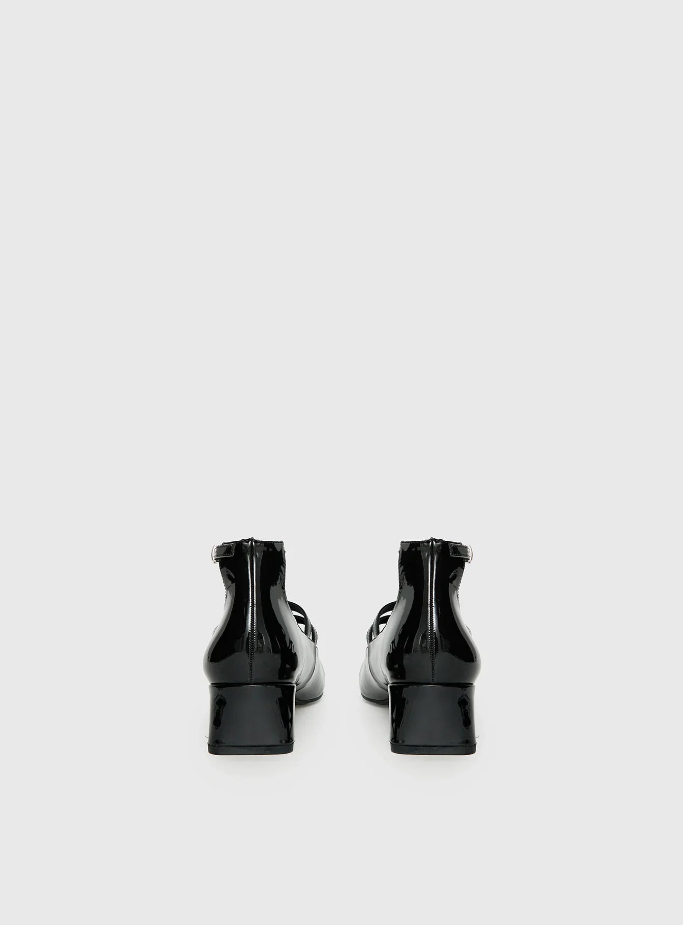 Berta Heels Black Patent