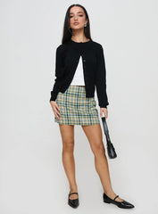 Capeside Knit Cardigan Black