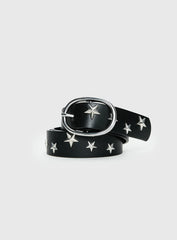 Ellara Belt Black Silver