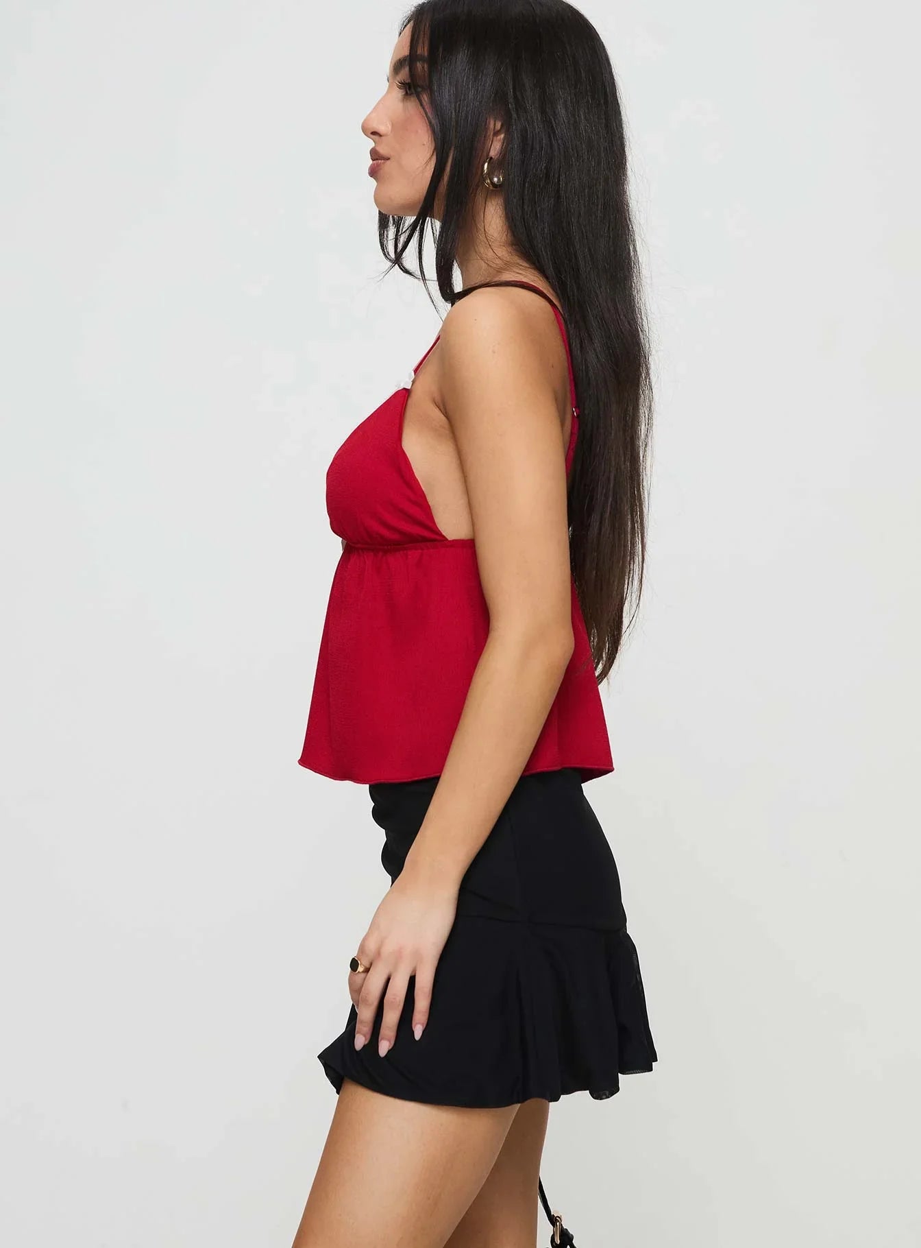 Konstantina Mini Skirt Black