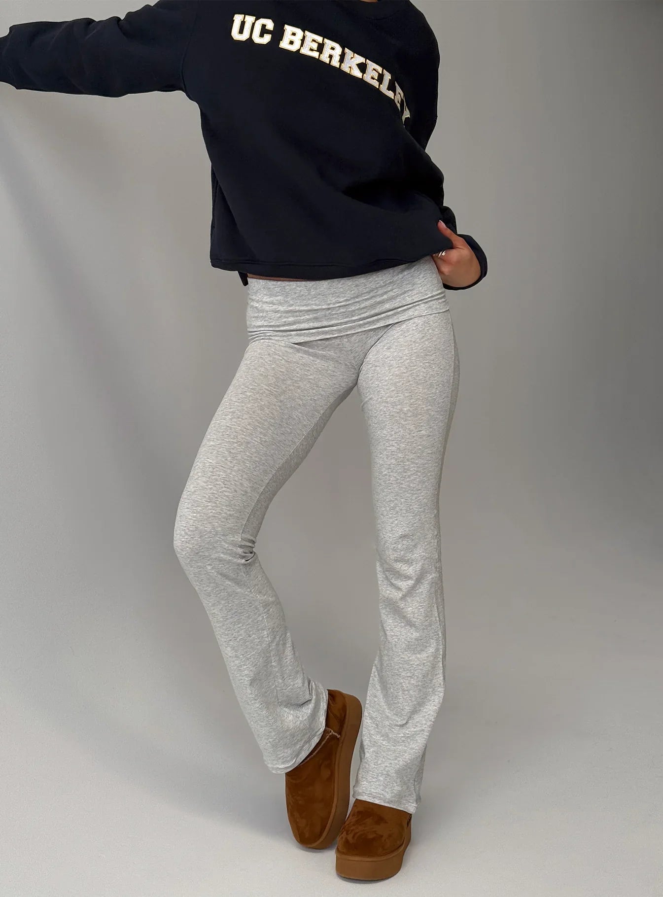 UC Berkeley Foldover Pants Grey
