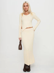 Ozias Knit Set Cream