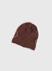 Rhiara Beanie Brown Pink