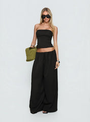 Odara Strapless Top Black