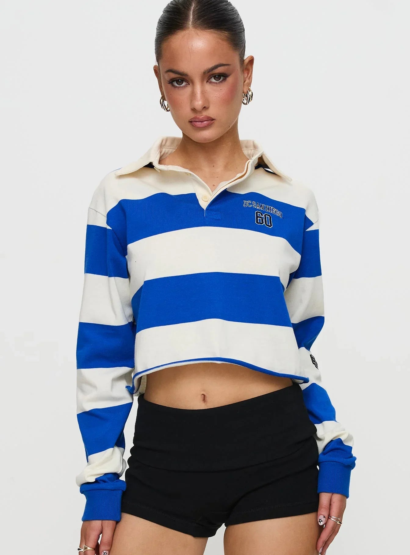 UCSD Rugby Polo Navy White