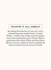 Donate 1 USD to Lonely Whale