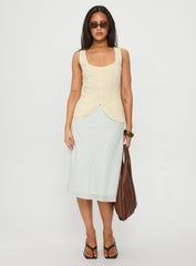 Spirito Vest Top Butter