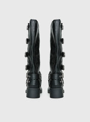 Buckle Down Boots Black