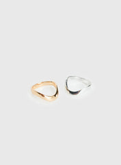 Sandrelle Ring Pack Gold Silver