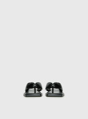 Rylin Puff Thong Sandals Black
