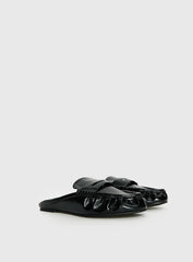Hot Row Flat Loafers Black