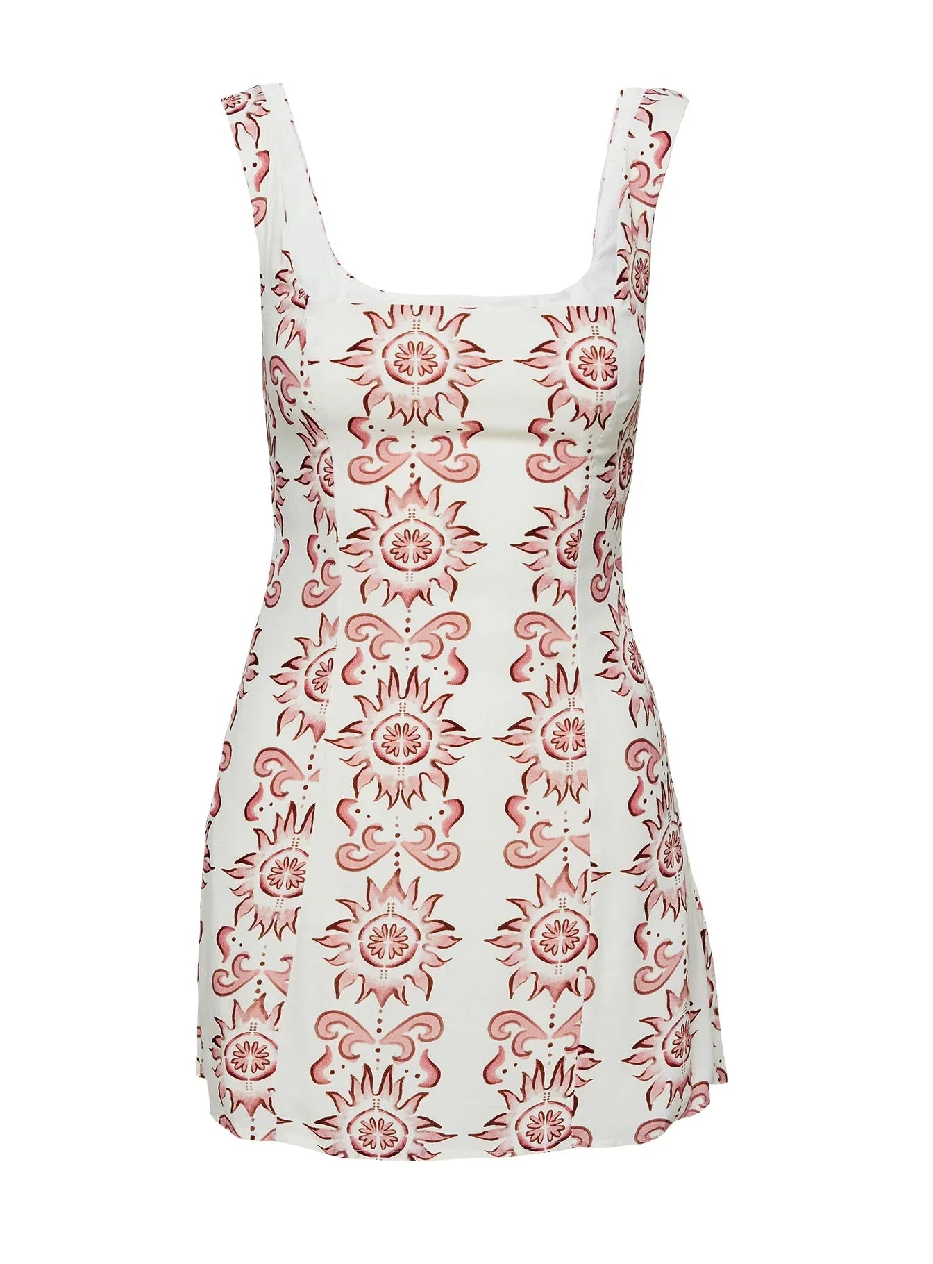 Maris Mini Dress Cream Pink