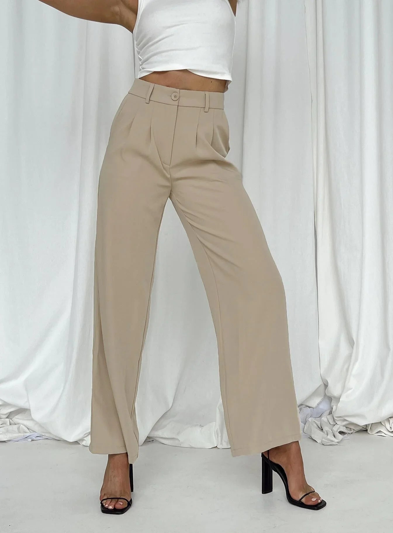 Archer Pants Taupe Tall