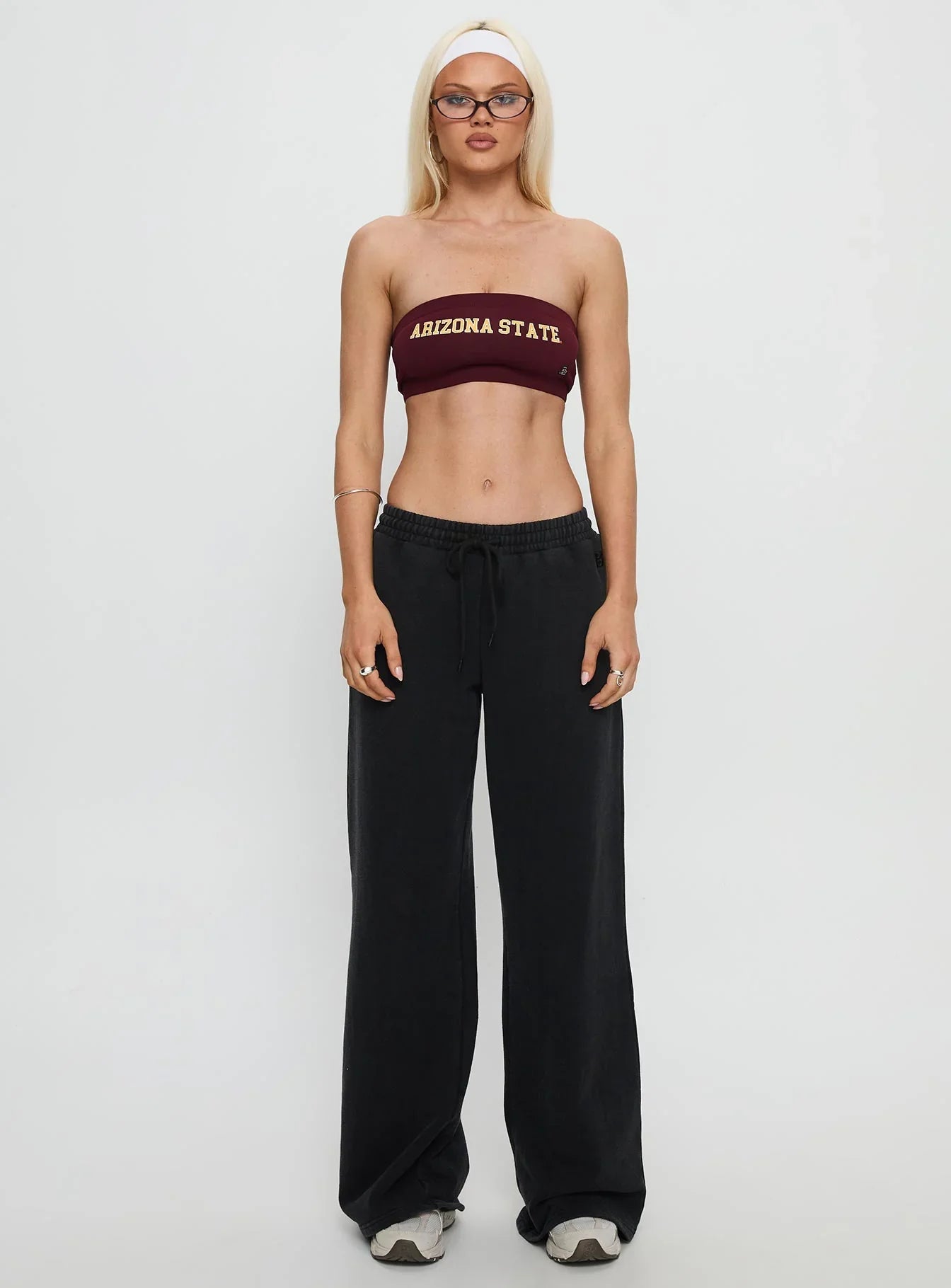 ASU Bandeau Top Maroon