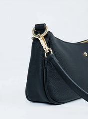 Peta Jain Piper Bag Black Pebble