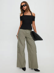 Companions Cargo Slack Pant Khaki