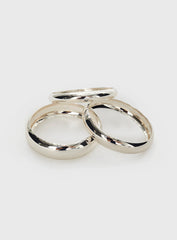 Farley Bangle Pack Silver