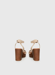 Therapy Camellia Heels Cashew