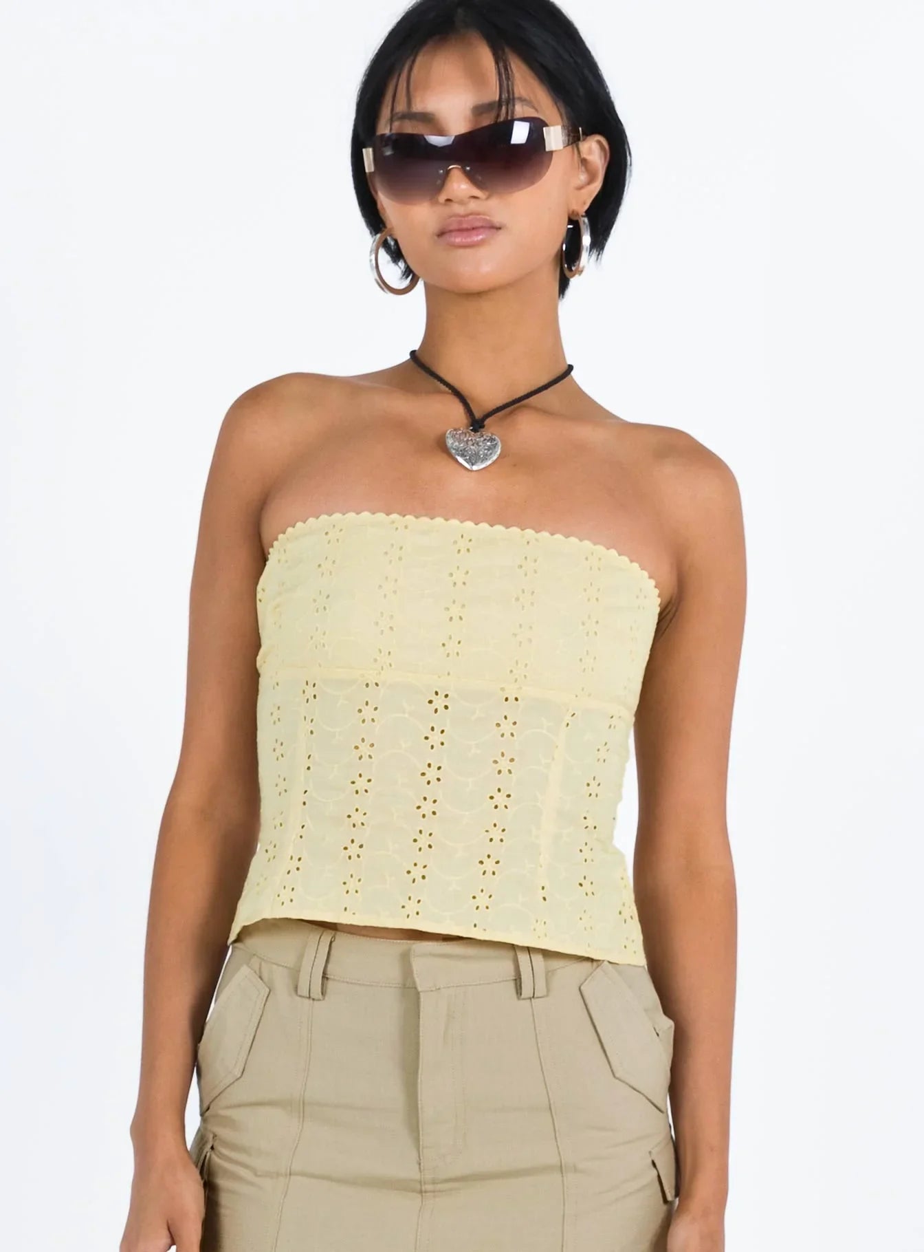 Parle Anglais Top Yellow