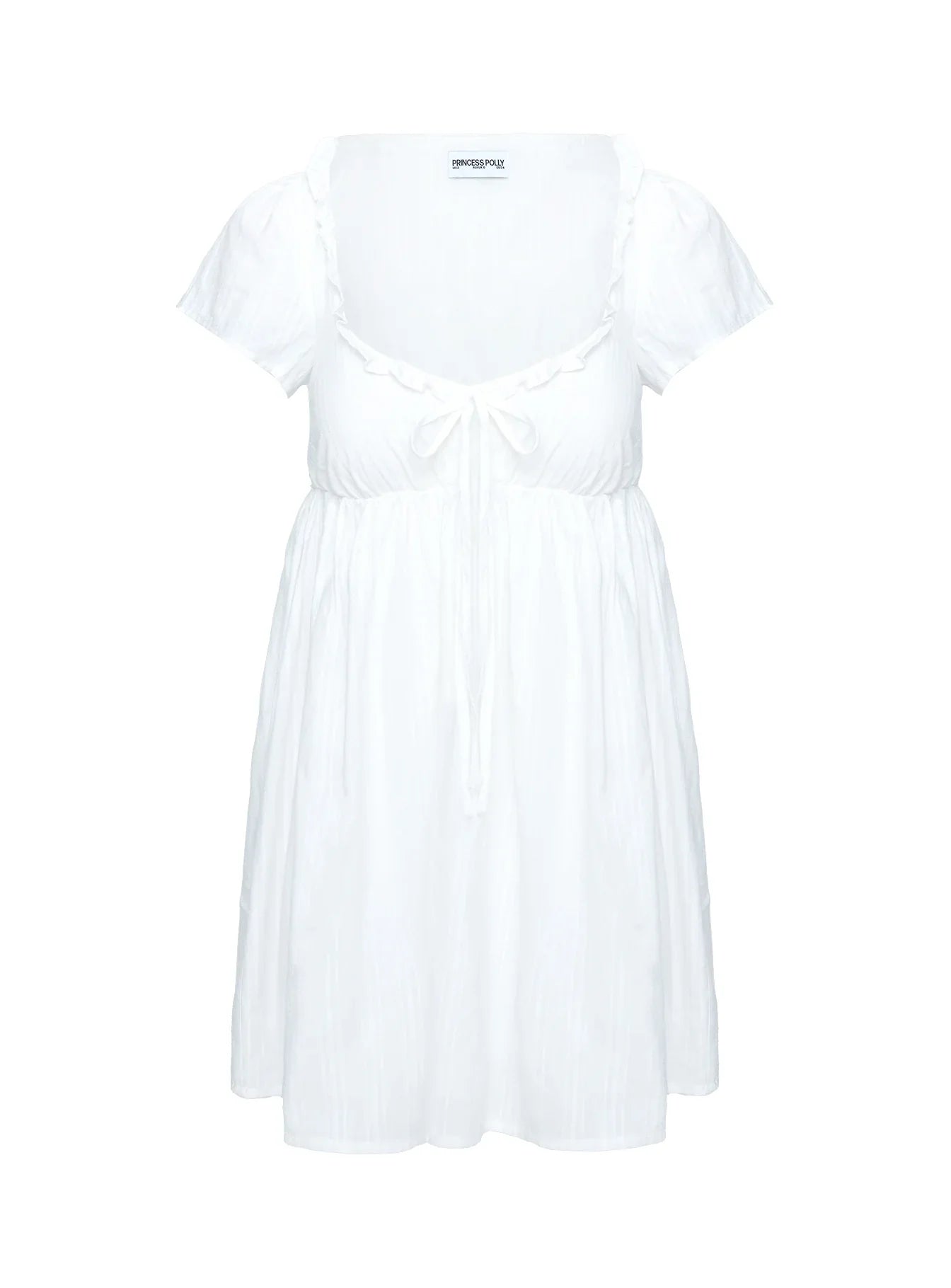 Monsterrat Mini Dress White