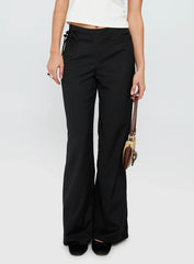 Just Have Fun Wide Leg Pant Black
