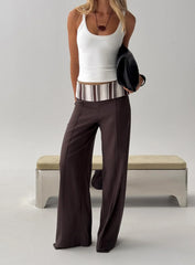 Quenlin Folded Straight Leg Pant Multi