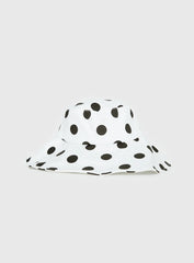 Leina Hat Cream Polka