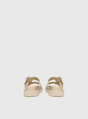 Roxxie Sandals Beige Linen