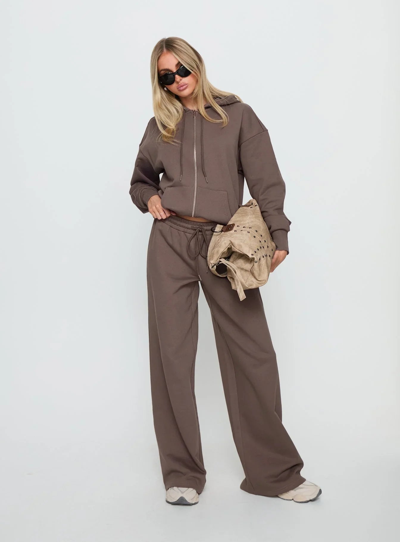 All Day Oversized Hoodie Mocha