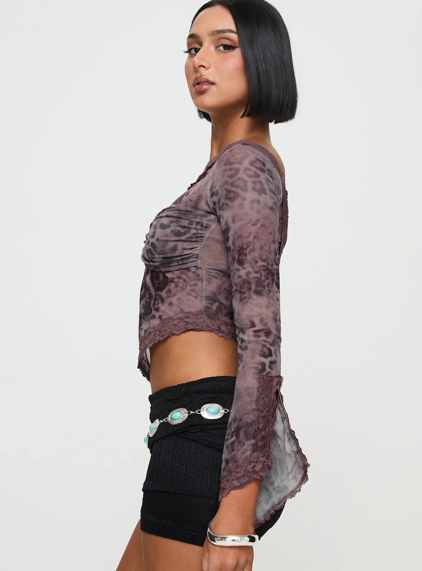Empty Space Top Leopard