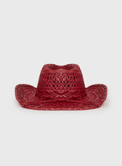 Dominick Cowboy Hat Red