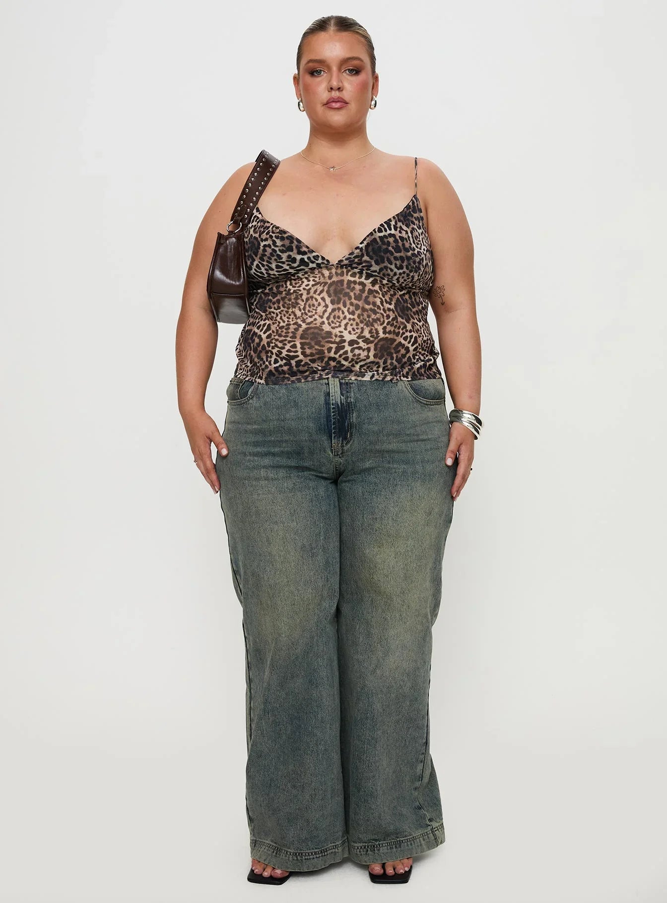 Fast Times Top Leopard Curve
