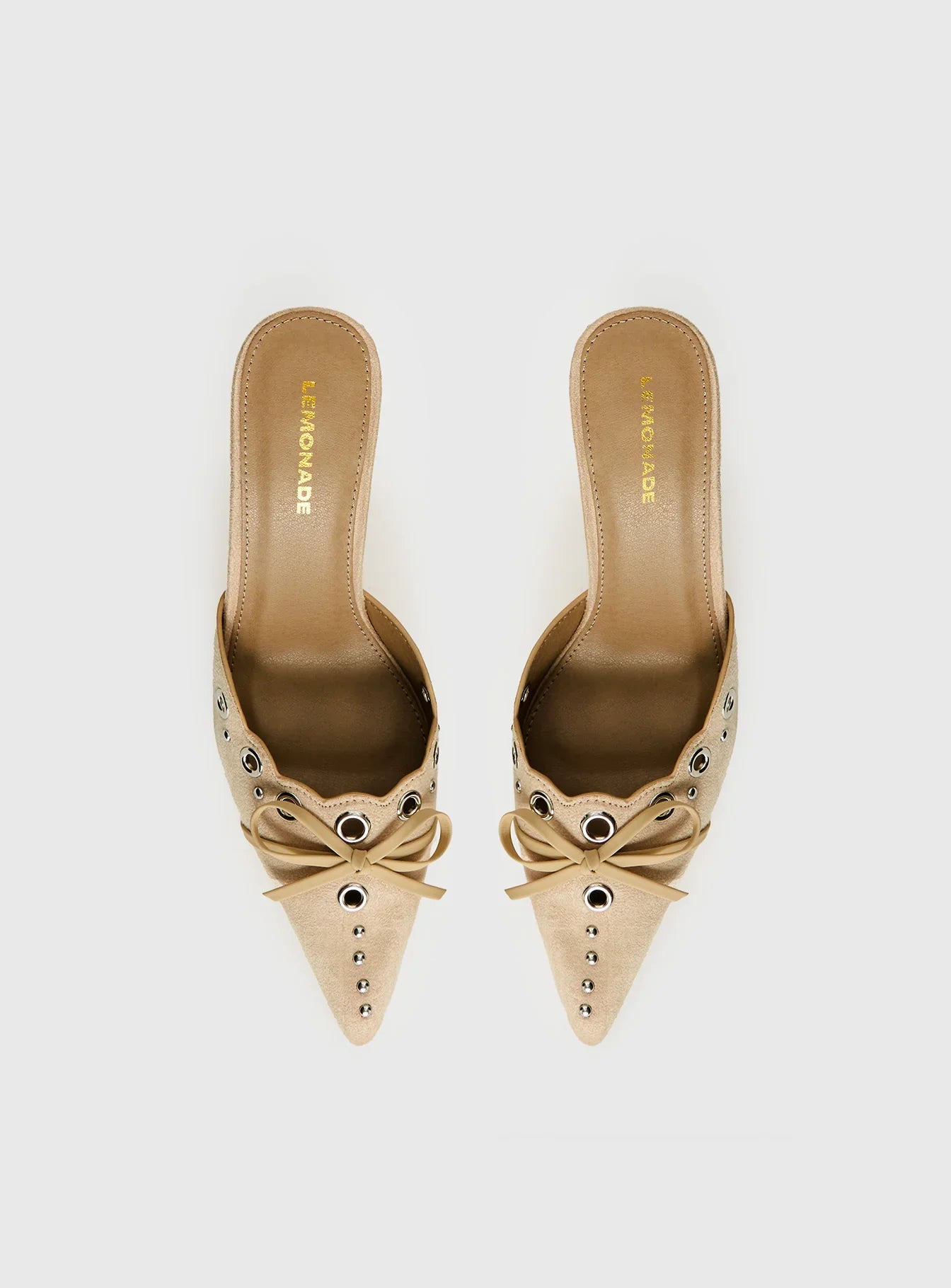 Charisma Pointed Toe Heels Taupe