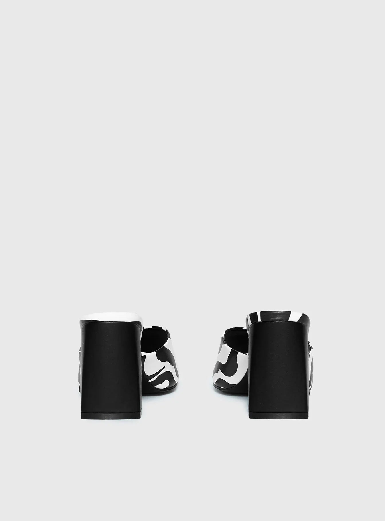 Sunset Boulevard Heels Zebra